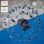 Листосъбирач 4в1 Scheppach IXES BC BLV720X Акумулаторен листосъбирач Издухва Засмуква, снимка 9