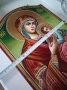 Икона Рисувана в/у дърво , снимка 2