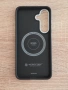 Кевларен карбон калъф кейс Spigen Enzo Aramid MagSafe Black Silver Case за Samsung Galaxy S25+, снимка 2