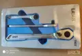 Laser Tools 1/4", 3/8" и 1/2" , 3 броя тънки качествени тресчотки, снимка 6