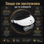 Мощна увеличителна LED лупа за глава с лед осветление за четене гоблени бродиране шиене бродерия, снимка 7