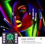 UV DJ светлини 100W Bee Eye стробоскоп сценично осветление диско светлина с лъчев модел , снимка 5