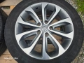 Летш джанти 18ки 5х114.3 Nissan + летни гуми 215/55/18 Continental, снимка 6