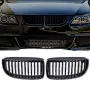 Черни Бъбреци за БМВ (BMW) E46, E60, E90, E91 – Черен Гланц (Пиано Лак), снимка 2