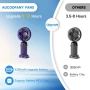 Aucoofany 5 бр. преносим ръчен вентилатор, снимка 5