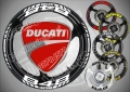 Ducati 848 кантове + надписи за джанти , снимка 1