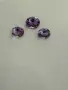 Лот естествени фасетирани аметисти – 7.85 ct (3 броя) – отлична шлифовка, снимка 6