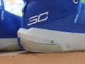 продавам баскетболни маратонки under armour curry 3,номер 36,5 сини., снимка 4