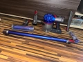 Вертикална прахосмукачка Dyson V7 Motorhead Origin - чисто нова батерия, 350 W 21.6V, 0.54 л Син/Сив, снимка 1