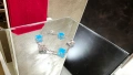 Van Cleef & Arpels VCA 5 Motifs Silver Blue Agate Clear Vintage Alhambra Дамска Гривна, снимка 2