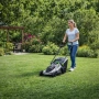 Мощна електрическа косачка за трева 2400W – 50 литра кош и 5 степени на косене, снимка 3