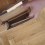 Чисто нова мини дамска чанта със златисто, снимка 4