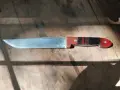 Стар голям Соц. български нож - касапски, снимка 1