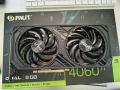 Видео карта Palit GeForce RTX 4060 Ti 8GB, снимка 1