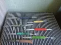 Ретро сгъваеми ножчета за реставрация или части 7 бр, снимка 1