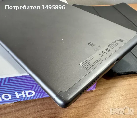 Таблет Lenovo Tab M10 HD (4GB/64GB, Wi-Fi, Iron Grey) + Оригинален кожен кейс, снимка 5 - Таблети - 55683214