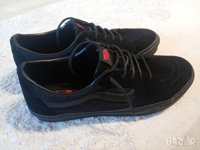 VANS SK8 LOW - Trainers black №45 нови , снимка 7 - Кецове - 55051725