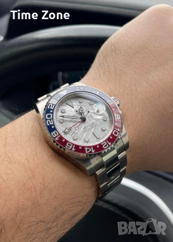 Rolex GMT-Master II 40mm "Pepsi" White Gold Meteorite Dial Ceramic Automatic Различни Варианти, снимка 9 - Мъжки - 54060782