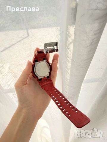 Лимитиран Часовник Casio G-Shock GA-100CM-4AER от колекция G-Shock, снимка 6 - Мъжки - 55673230