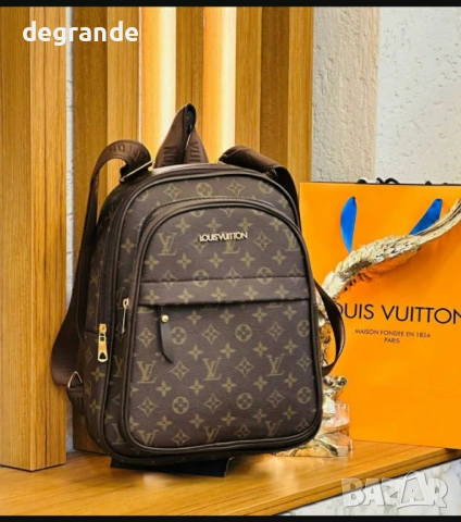  👜 Дамска Раница Louis Vuitton, снимка 2 - Чанти - 53852943