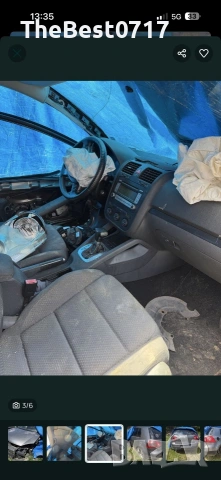 Vw Golf 5 2.0GTD 170k Автомат , снимка 2 - Автомобили и джипове - 55139876