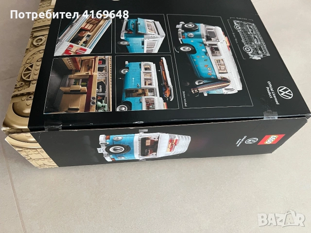 Конструктор Лего Volkswagen T2 Camper Van 10279, снимка 4 - Конструктори - 54672601