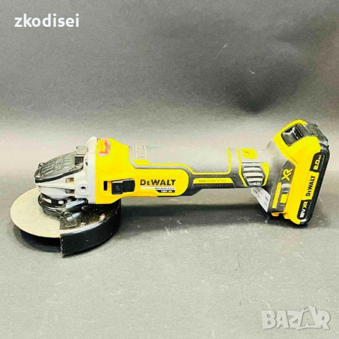 Акумулаторен ъглошлайф DEWALT DCG405