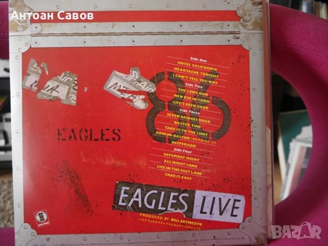 Eagles - Concert 1980, снимка 2 - Грамофонни плочи - 54332139