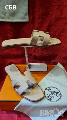 Дамски Чехли "HERMES", снимка 7 - Чехли - 55338882