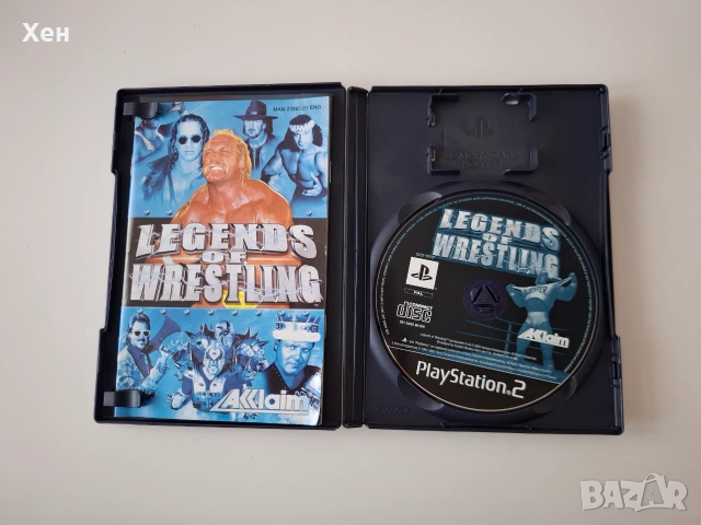 Legends of Wrestling PS2 Playstation 2, снимка 3 - Игри за PlayStation - 55178059