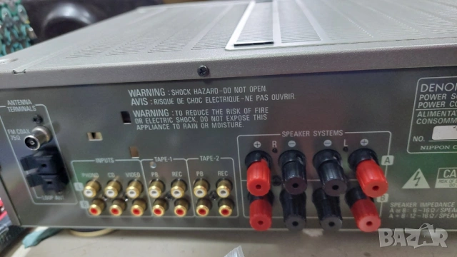 Усилвател Denon DRA-1000, снимка 6 - Ресийвъри, усилватели, смесителни пултове - 54352115