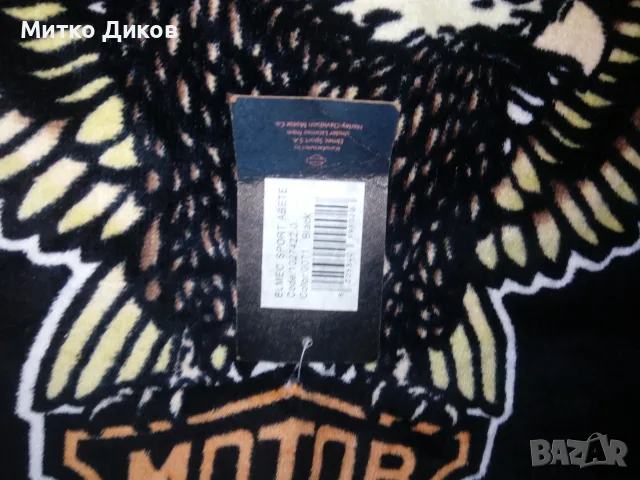 Harley Davidson нови кърпа 140х63 см и лятна шапка нова, снимка 14 - Шапки - 55513347