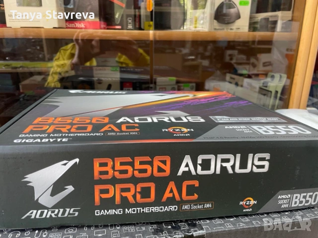 Дънни платки - ASUS B250 MINING EXPERT/GA-B550 AORUS PRO AC; GA-B250-FinTech/ ASRock H81 Pro BTC, снимка 10 - Дънни платки - 54495881