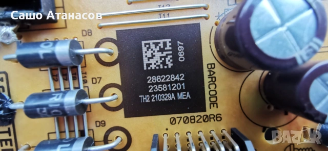 TELEFUNKEN TE43551B42V2K със счупена матрица ,17IPS62 ,17MB181TC ,CCPD-TC425-002 ,VES430UNDP-N1-N42 , снимка 8 - Части и Платки - 54545937