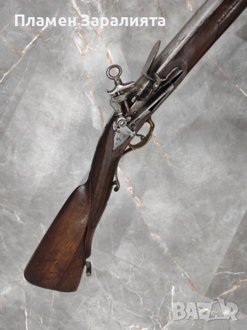 Автентична кремъчна пушка 19 век, снимка 8 - Антикварни и старинни предмети - 54089255