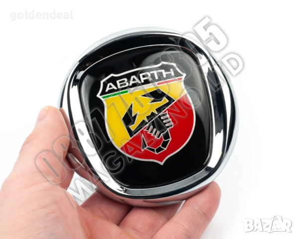 Емблема за Фиат 500 95 мм. Абарт Fiat Abarth и други модели, снимка 4 - Аксесоари и консумативи - 54476124