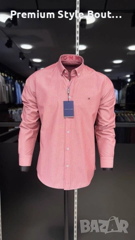 мъжки ризи lacoste Hugo boss emporio armani Burberry , снимка 8 - Ризи - 54057445