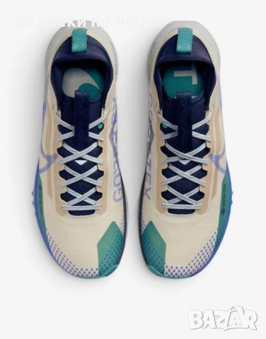 NIKE React Pegasus Trail 4 Gore-Tex White / Blue Мъжки Баскетболни Обувки👟Мъжки Маратонки Код P2778, снимка 4 - Маратонки - 55069492