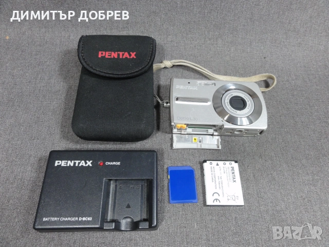 ЦИФРОВ ФОТОАПАРАТ PENTAX OPTIO L30 7.1MP CCD DIGITAL CAMERA VINTAGE RETRO Y2K DIGICAM, снимка 14 - Фотоапарати - 55092602