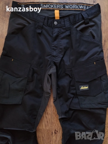 Snickers 6803 AllroundWork Stretch Trousers without Knee Pockets - мъжки работни панталони КАТО НОВИ