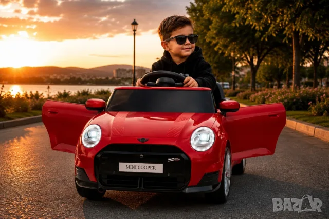 Акумулаторна кола Licensed MINI Cooper Red, снимка 6 - Други - 55533142