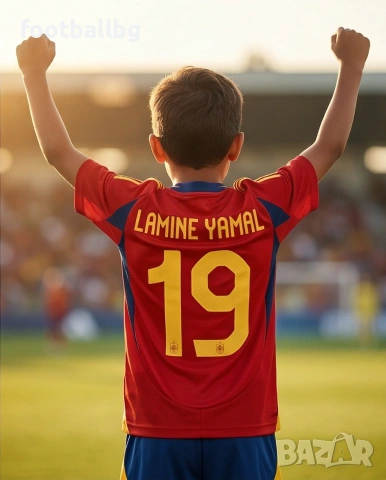 YAMAL 19 ❤️⚽️ детско юношески футболни екипи 🇪🇸 SPAIN 🇪🇸 НОВО сезон 2026-27 година 