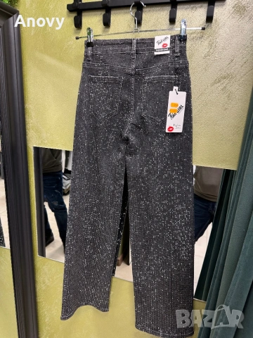 Дамски дънки с камъчета  – 35€ ✨ , снимка 4 - Дънки - 54368886