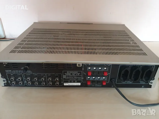 Усилвател PIONEER A-6, снимка 3 - Ресийвъри, усилватели, смесителни пултове - 55394529