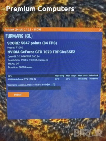 Видеокарта Palit Dual GTX1070Ti, снимка 5 - Видеокарти - 54768265