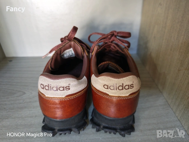 Страхотни кожени маратонки Adidas Marathon 40 номер , снимка 6 - Маратонки - 55181938