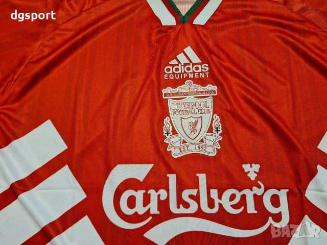 Футболна фланелка на Ливърпул #сезон 93-95#ретро модел!!!, снимка 5 - Футбол - 54007341