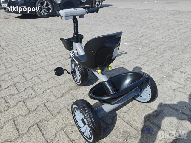BYOX Триколка TWIDDLE сив, снимка 8 - Детски велосипеди, триколки и коли - 55440797
