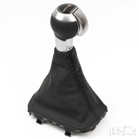 КОЖЕНА ТОПКА СКОРОСТЕН ЛОСТ С МАНШОН за AUDI A3 S3 8P Q3 SQ3 RSQ3 8U S-TRONIC АУДИ АВТОМАТИК S-Line, снимка 3 - Аксесоари и консумативи - 53996855