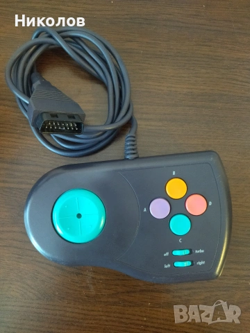 Продавам джойстик за Amiga/Commodore/PC QTronix Orion-90A/35
